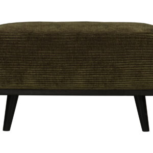 WOOOD Hocker 'Statement' Rib, kleur Warm Groen