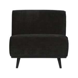 WOOOD Bank 'Statement' 1-zits Element, Rib, kleur Graphite