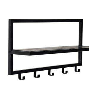 Brix Kapstok 'Bono' Mangohout, kleur Zwart