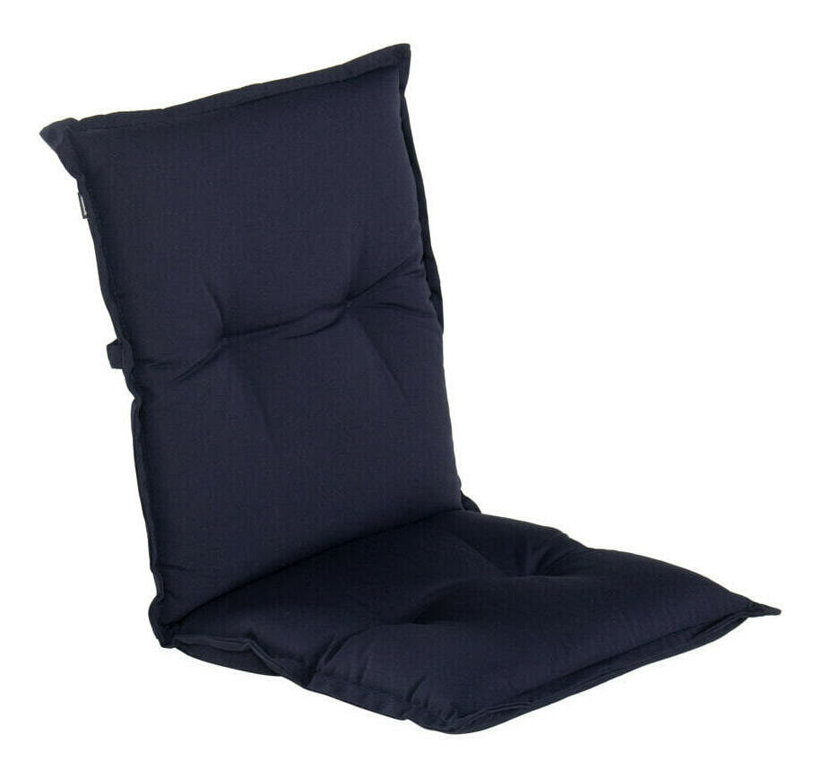 Hartman Tuinkussen 'Havana' t.b.v. Tuinstoel lage rug, kleur Blauw