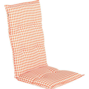 Hartman Tuinkussen 'Poule' t.b.v. Tuinstoel hoge rug, kleur Oranje