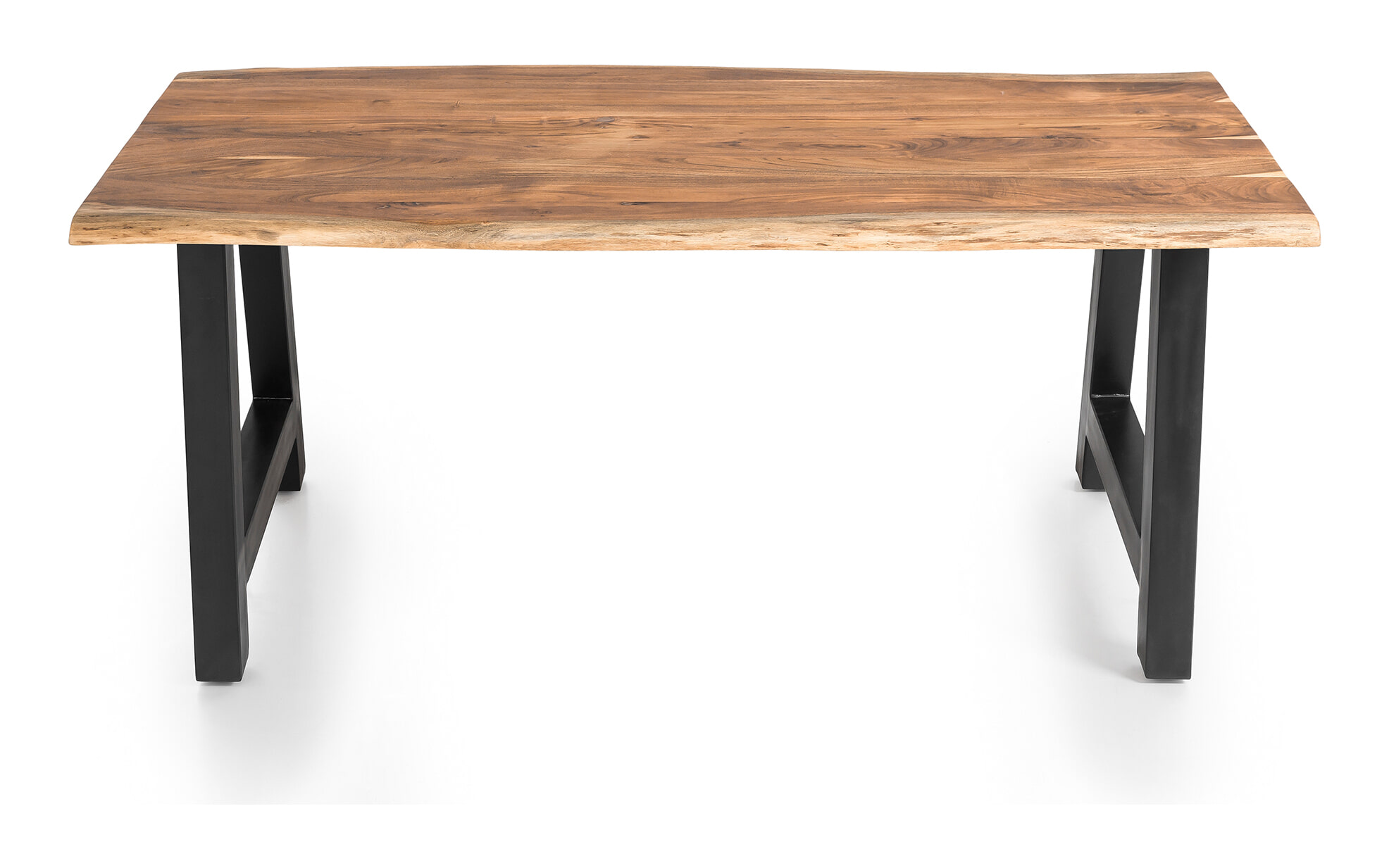 Artistiq Living Eettafel 'Karri' Met A-poot, Acaciahout, 220 x 110cm - Afbeelding 2