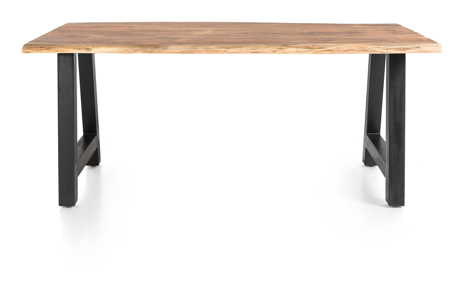 Artistiq Living Eettafel 'Karri' Met A-poot, Acaciahout, 220 x 110cm - Afbeelding 3