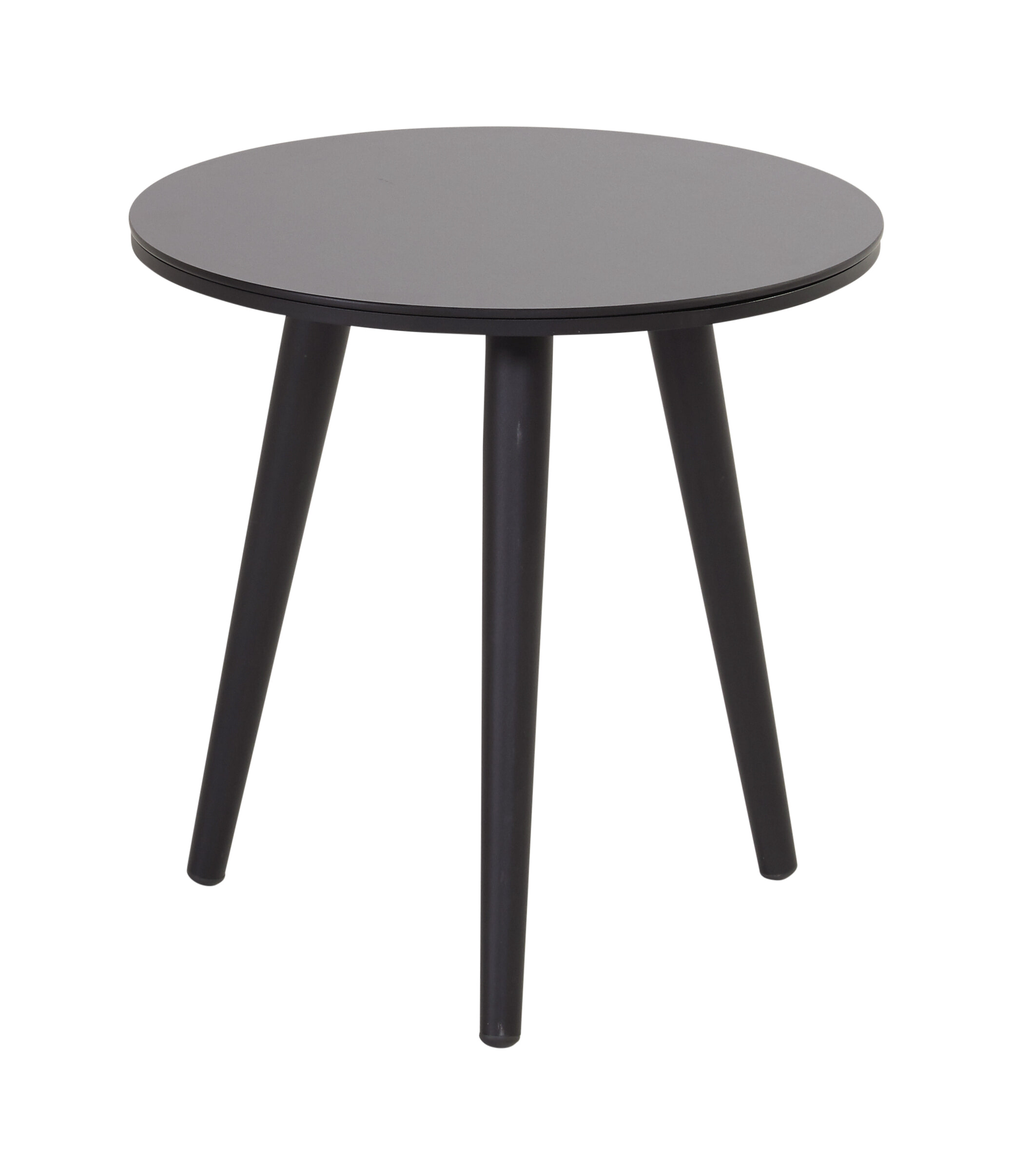Hartman Outdoor Ronde Bijzettafel 'Sophie' HPL, 45 x 40cm, kleur Zwart