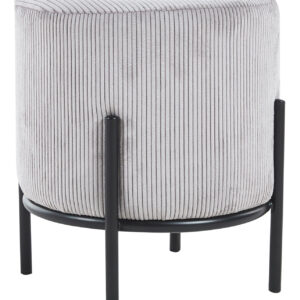 Artistiq Krukje 'Kenni' 35cm, kleur zwart / lichtgrijs