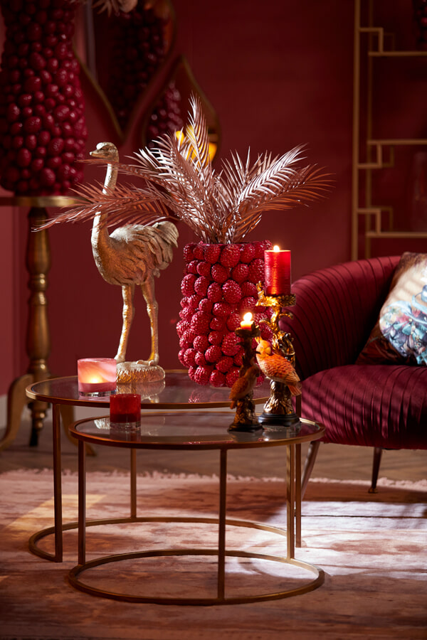 Light & Living Salontafel 'Duarte' Set van 2 stuks, kleur Goud - Afbeelding 4