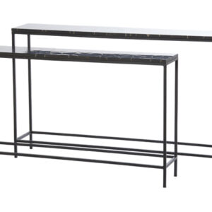 Light & Living Sidetable 'Morena' Agaat, Set van 2 stuks