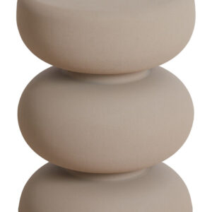 Light & Living Bijzettafel 'Kobodo' 35cm, kleur Mat Crème