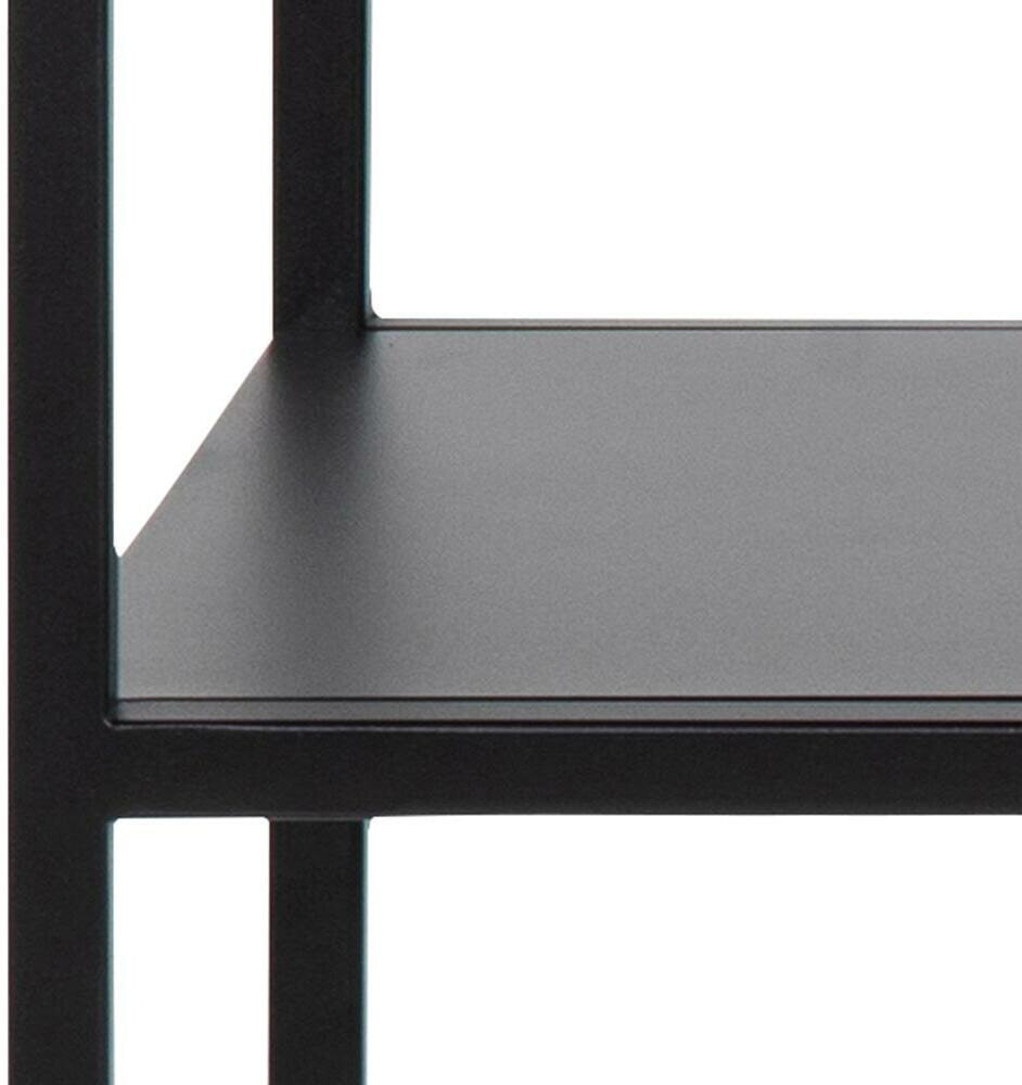 Bendt Sidetable 'Lua' metaal 100cm, kleur Zwart - Afbeelding 4