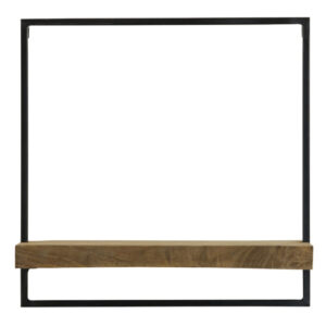Light & Living Wandplank 'Maddison' 50cm, kleur Donkerbruin