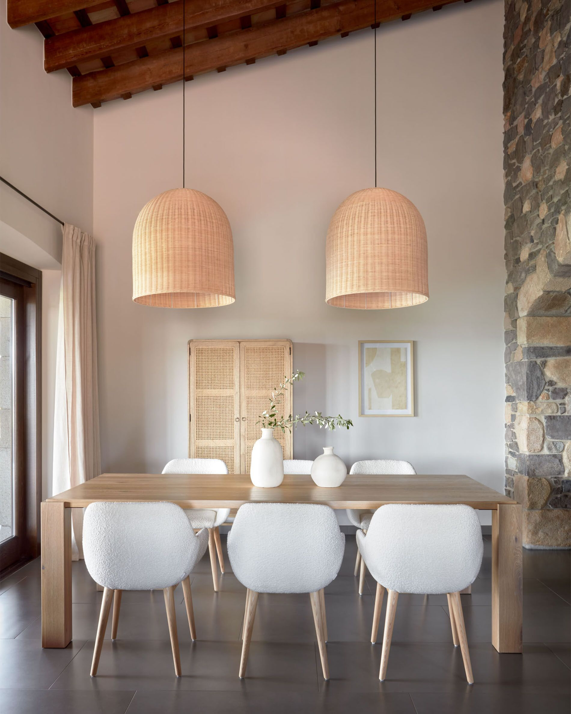 Kave Home Eettafel 'Deyanira' Eiken, 160 x 90cm - Afbeelding 6