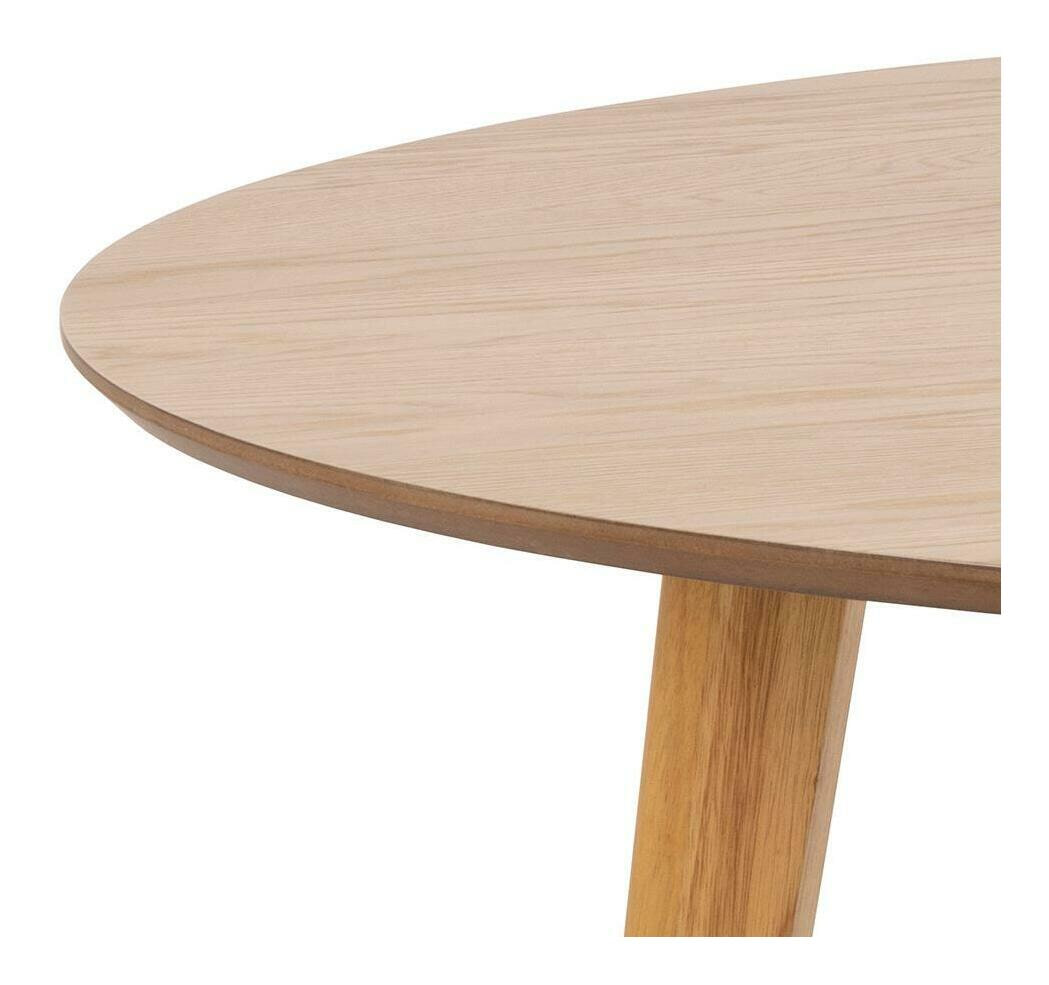 Bendt Ronde Eettafel 'Torkil' 140cm, kleur eiken naturel - Afbeelding 4