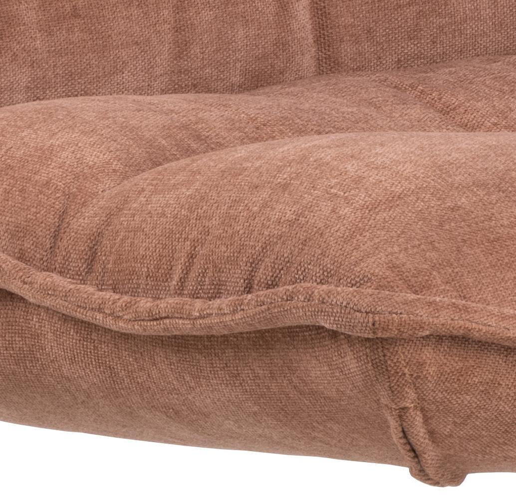 Bendt Draaifauteuil 'Ivy' Chenille, kleur Bruin - Afbeelding 7