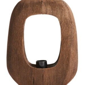 Light & Living Tafellamp 'Kelafo' Mangohout, 30cm, kleur Bruin