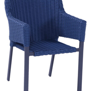 Hartman Tuinstoel 'Cairo' stapelbaar, kleur Blauw