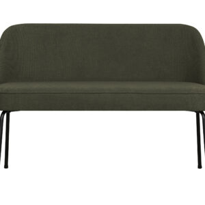 WOOOD Eetkamerbank 'Vogue' Woven, kleur Warm Groen