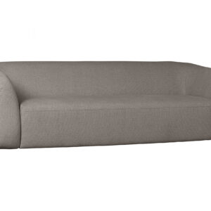 WOOOD 3-zits Bank 'Sloping' kleur Grijs Melange