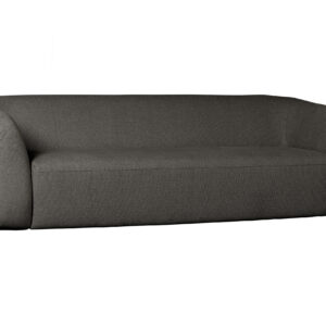 WOOOD 3-zits Bank 'Sloping' kleur Antraciet Melange