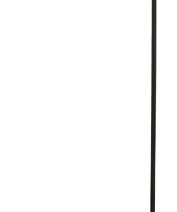 Light & Living Vloerlamp 'Mareno' 164cm, kleur Mat Zwart (excl. kap)