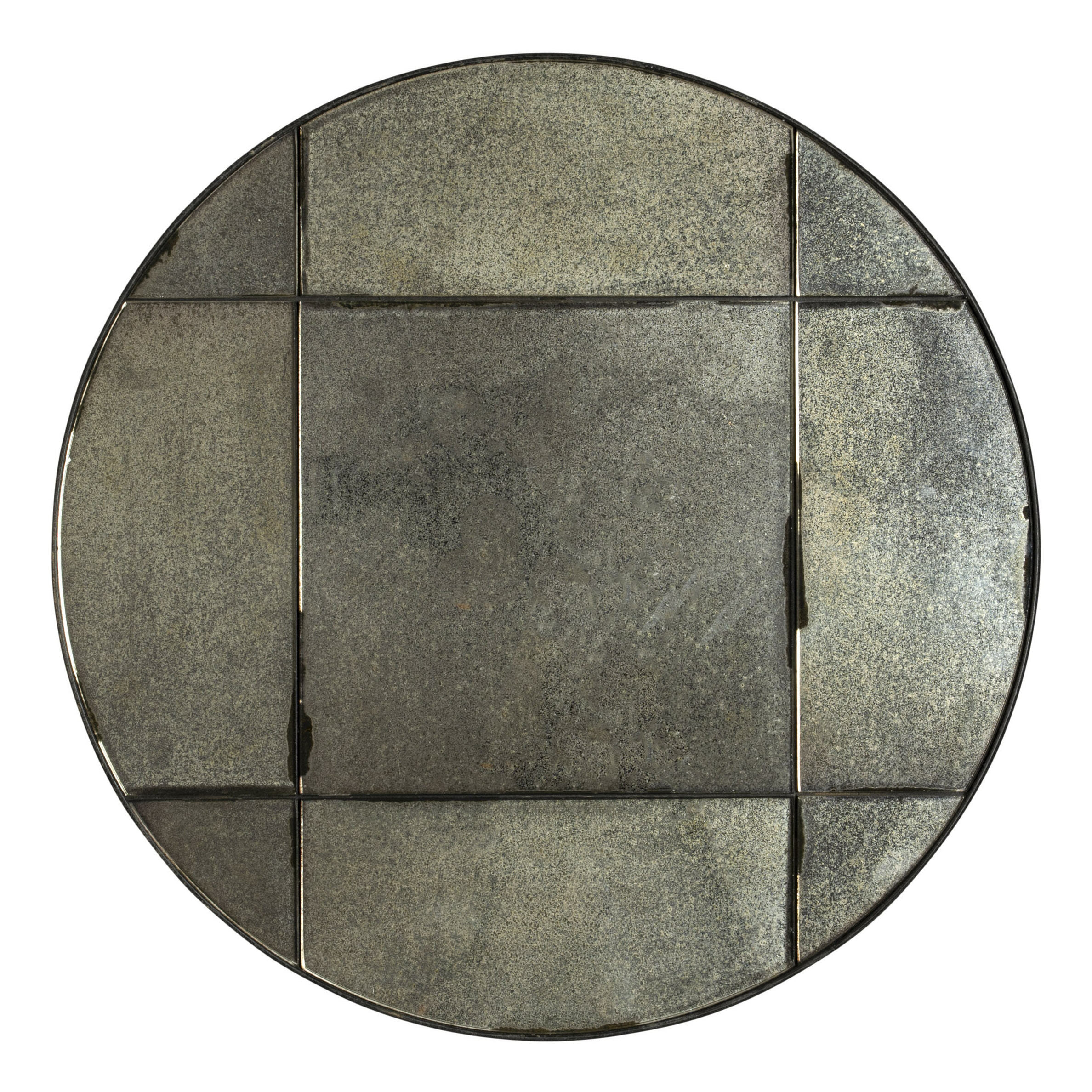 Dutchbone Ronde Spiegel 'Mado' Antique finish, 40cm - Afbeelding 2