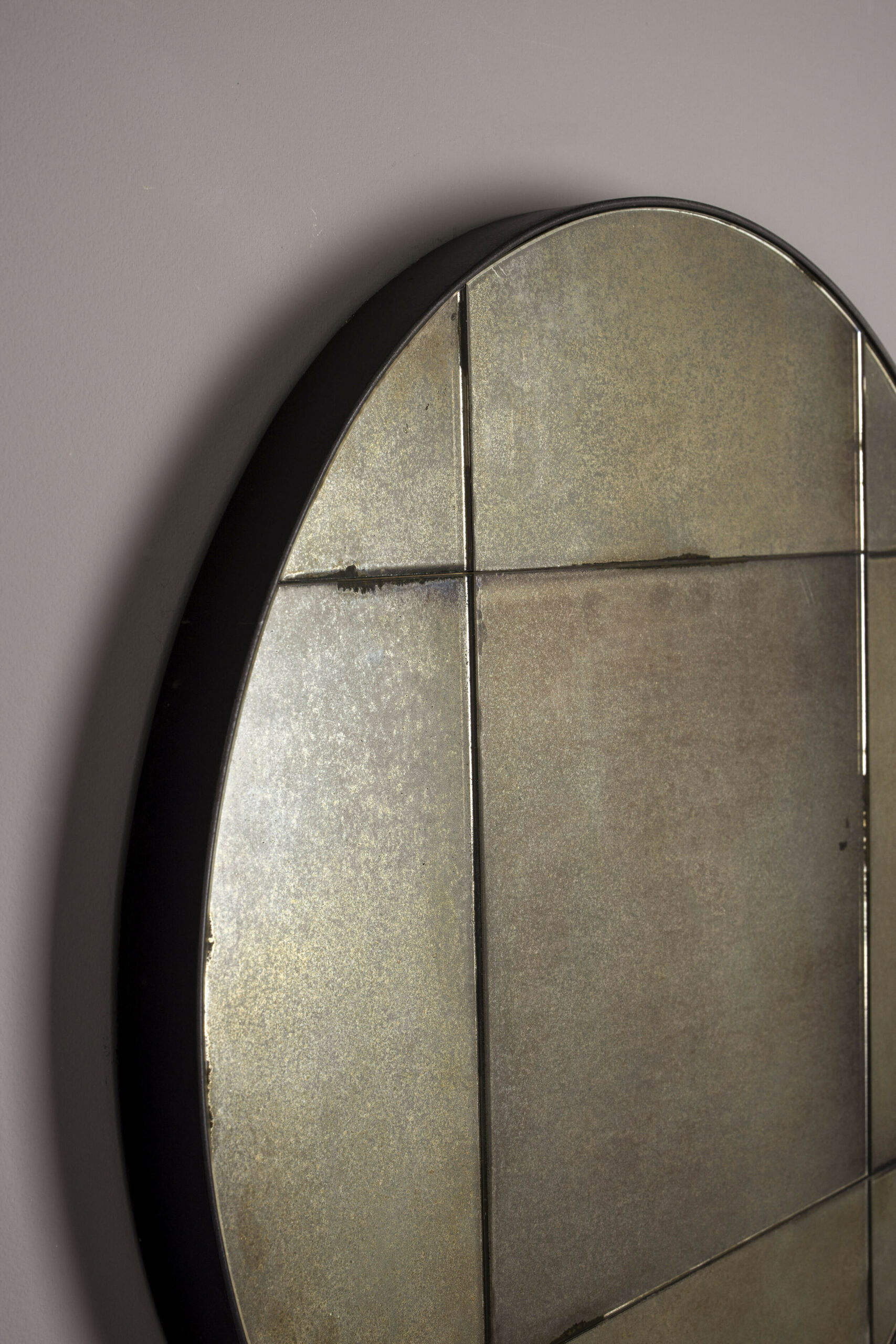 Dutchbone Ronde Spiegel 'Mado' Antique finish, 60cm - Afbeelding 6