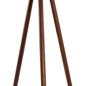 Light & Living Vloerlamp 'Ilias' Mangohout, 122cm, kleur Bruin (excl. kap)