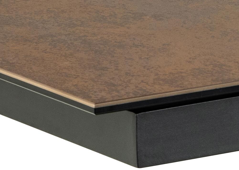 Bendt Uitschuifbare Eettafel 'Line' Keramiek, 200-240 x 100cm, kleur Bruin - Afbeelding 5