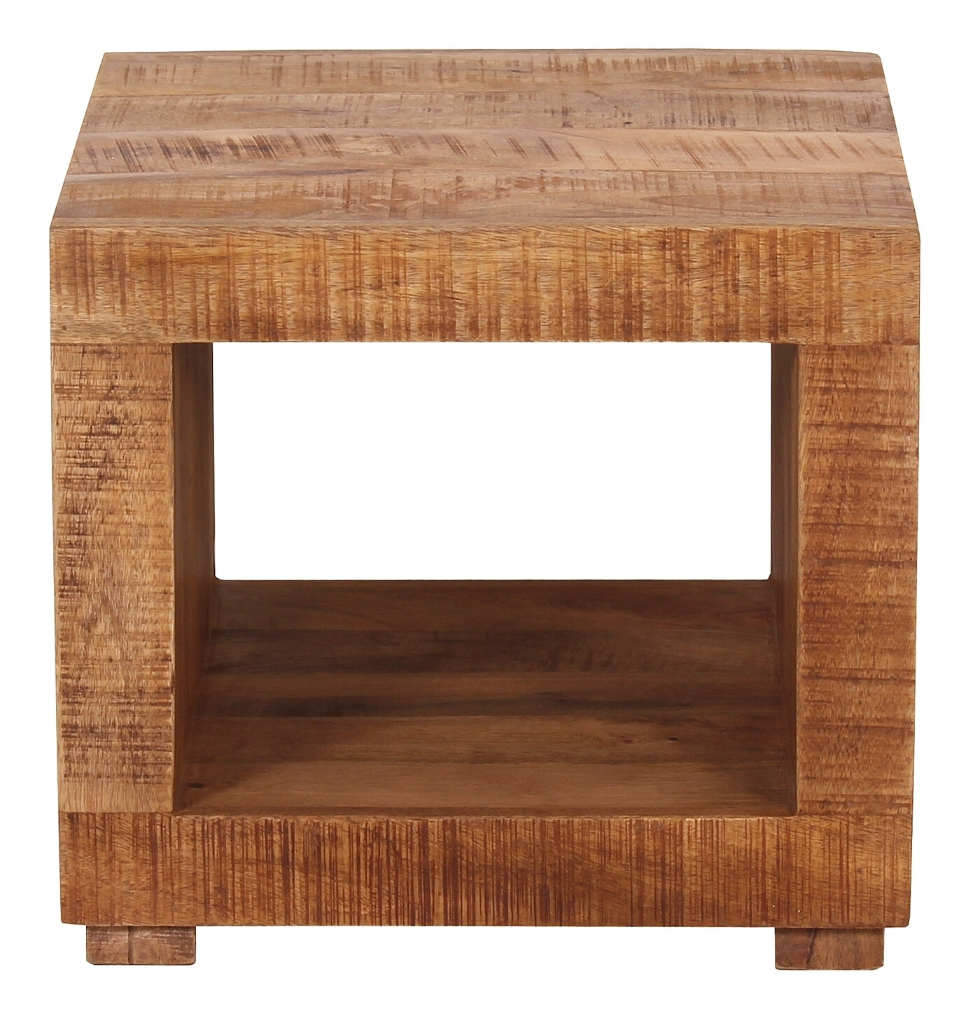 Artistiq Bijzettafel 'Aeden' Mangohout, 50 x 50cm - Afbeelding 3