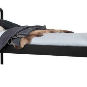 WOOOD Bed 'Mees' 90 x 200cm, kleur Zwart