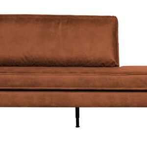 WOOOD Daybed 'Rodeo' Links, kleur Cognac