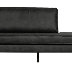 WOOOD Daybed 'Rodeo' Links, kleur Antraciet