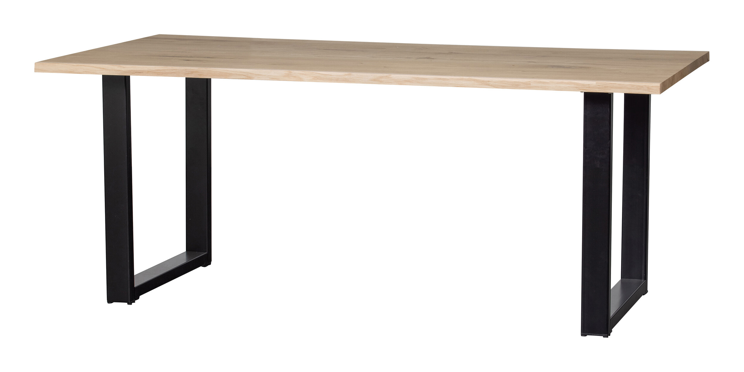 WOOOD Boomstam Eettafel 'Tablo' met U-poot, 180 x 90cm - Afbeelding 2