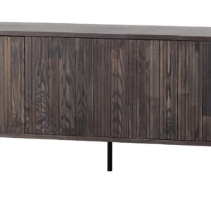 WOOOD TV-meubel 'New Gravure' Essenhout, 150cm, kleur Espresso