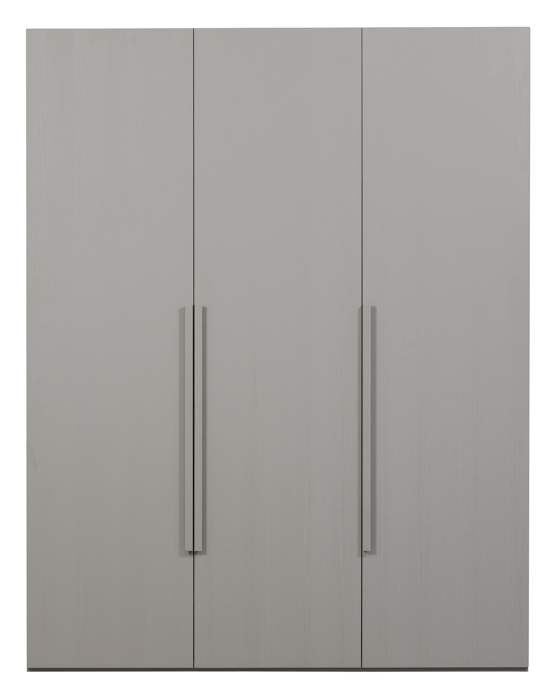 WOOOD Kledingkast 'Rens' 3-deurs, kleur Pebble Grey - Afbeelding 4