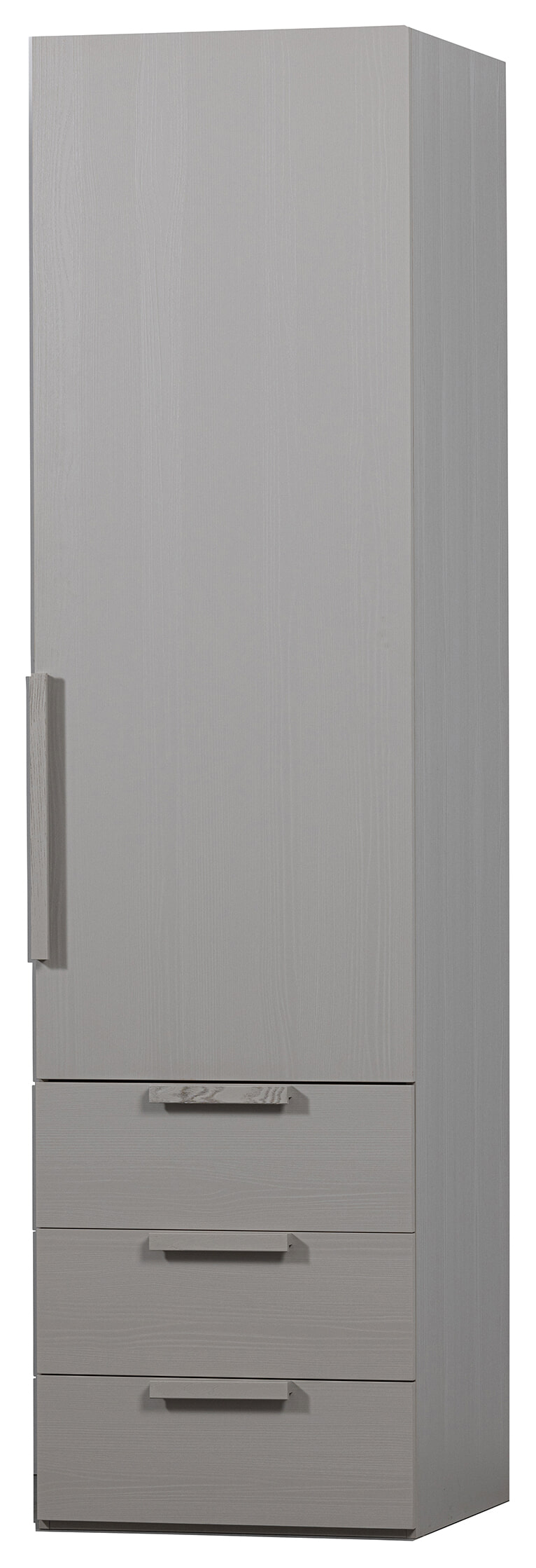 WOOOD Kledingkast 'Rens' 1-deurs, kleur Pebble Grey