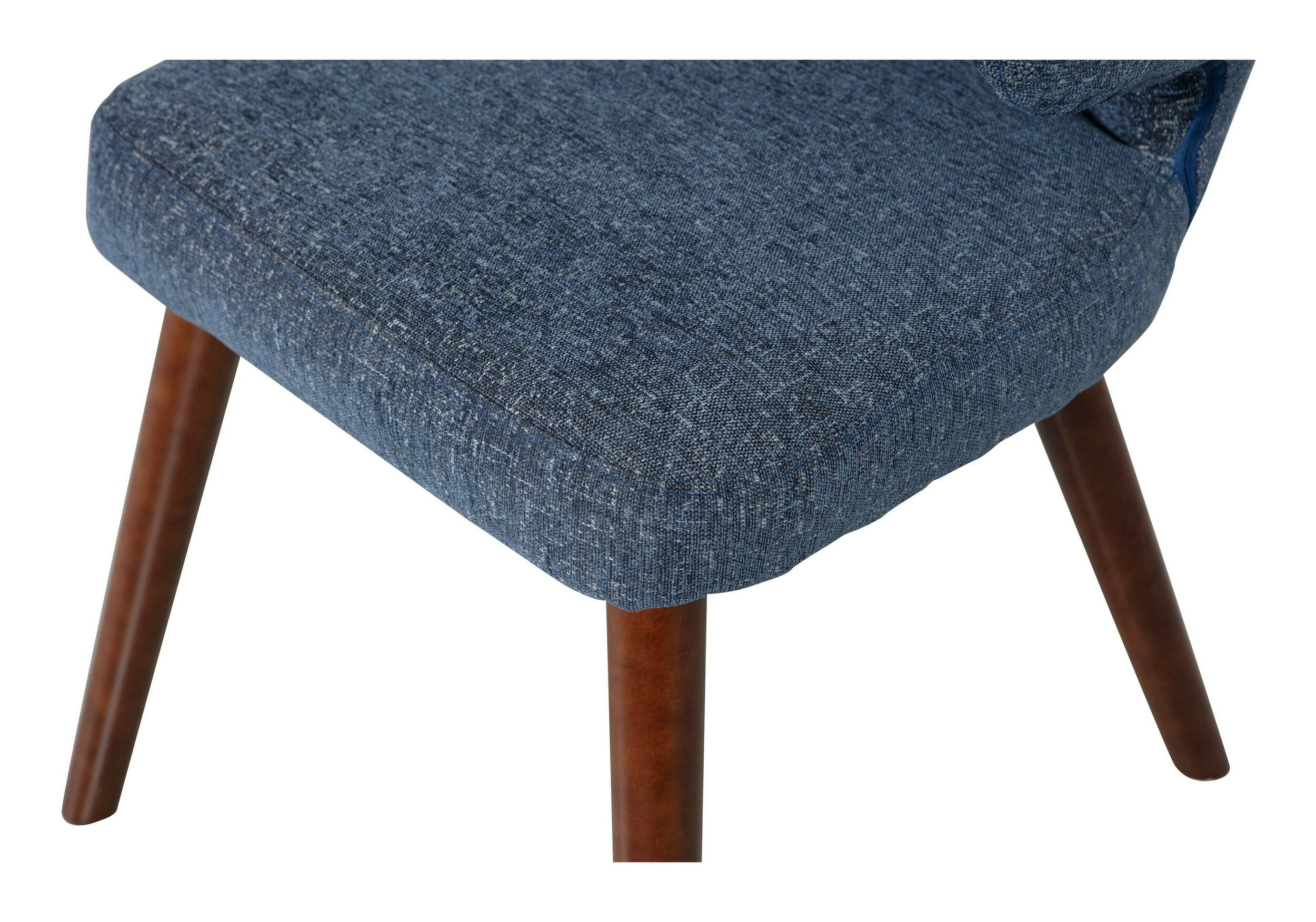 vtwonen Eetkamerstoel 'Cape' kleur Blauw Gemeleerd - Afbeelding 6