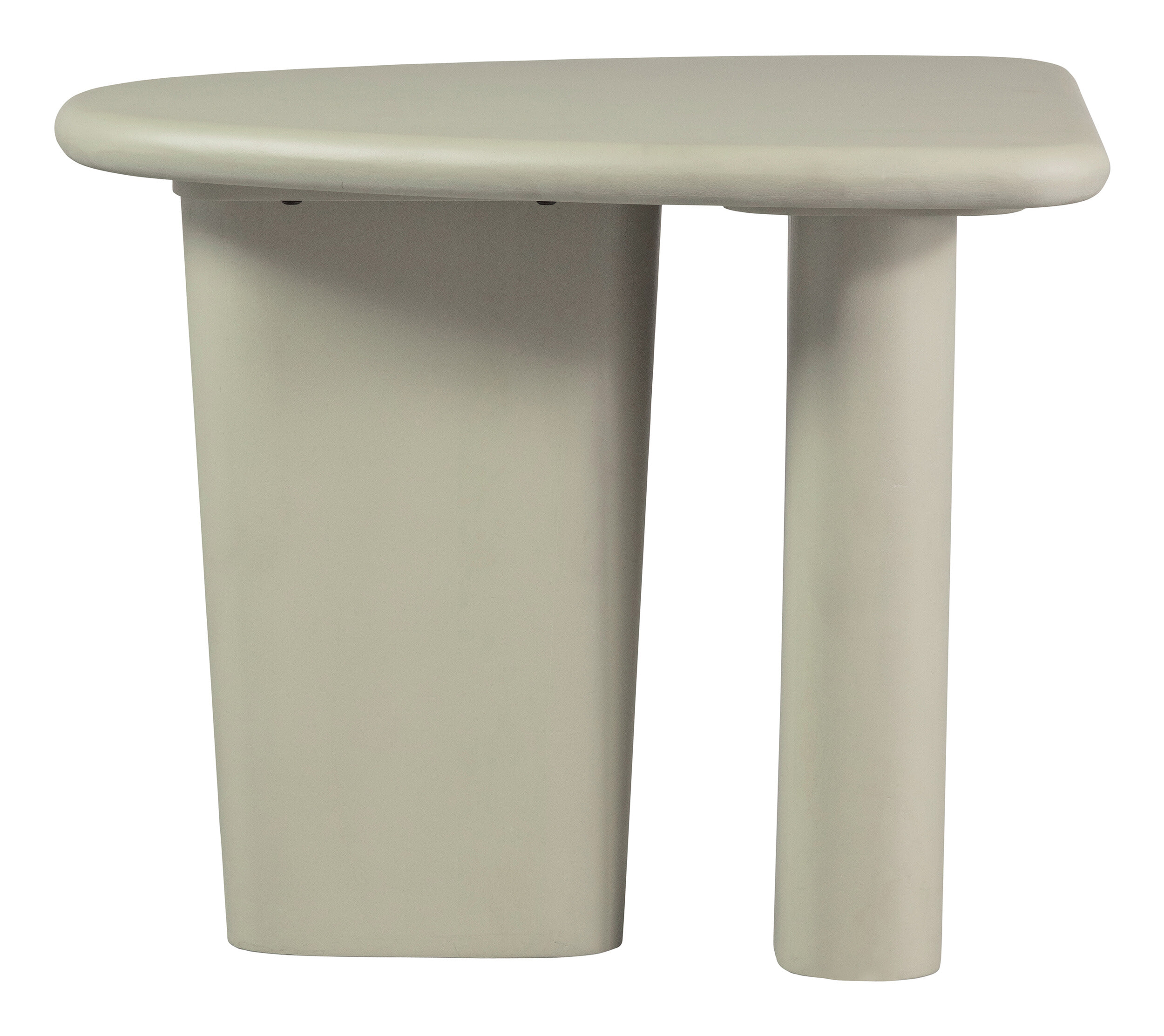 vtwonen Bijzettafel 'Beach' Mangohout, 64 x 51cm, kleur Clay - Afbeelding 2