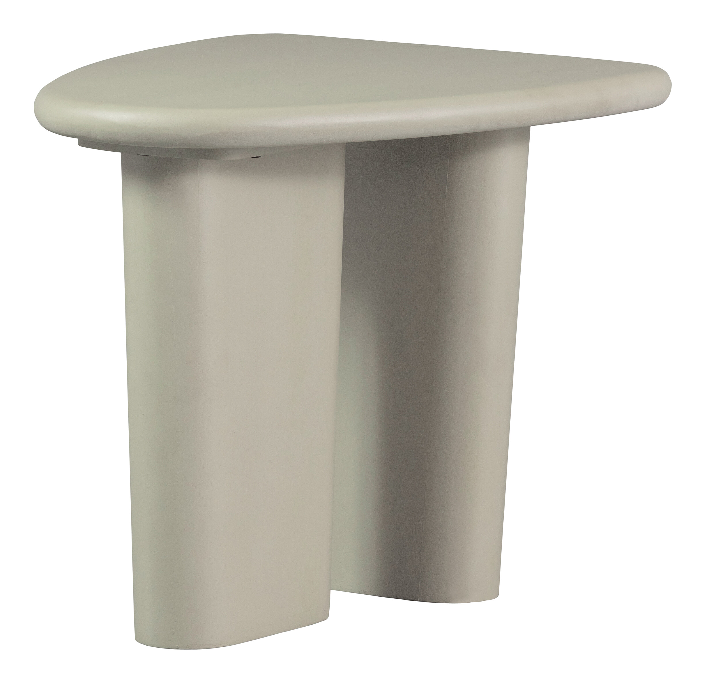 vtwonen Bijzettafel 'Beach' Mangohout, 64 x 51cm, kleur Clay - Afbeelding 3