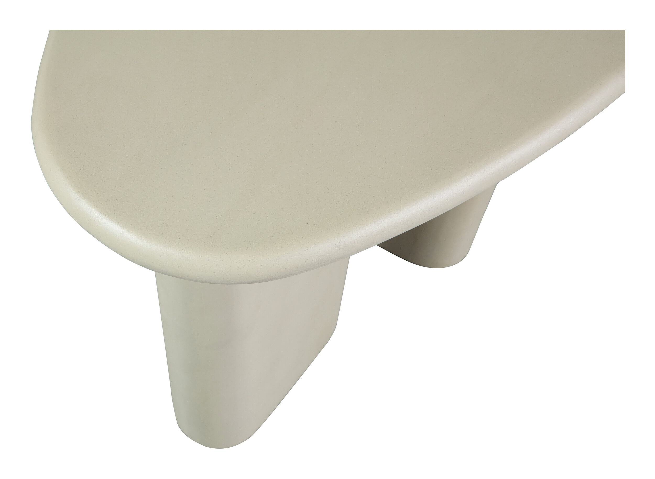 vtwonen Bijzettafel 'Beach' Mangohout, 64 x 51cm, kleur Clay - Afbeelding 4