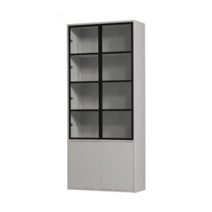 vtwonen Vitrinekast 'Basic' 230 x 100cm, kleur Mist