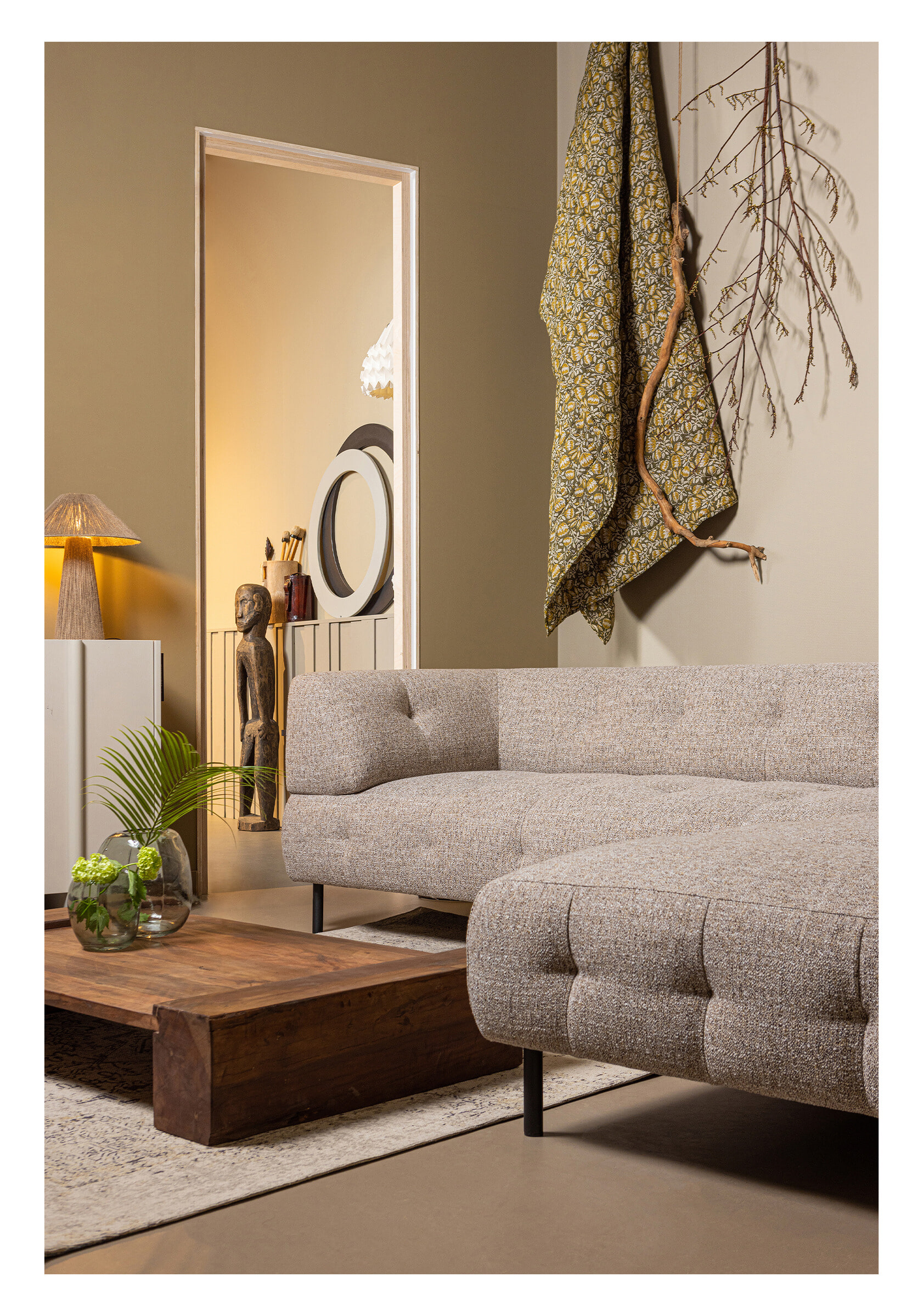 WOOOD Salontafel 'Cuno' Mangohout, 120 x 70cm - Afbeelding 2