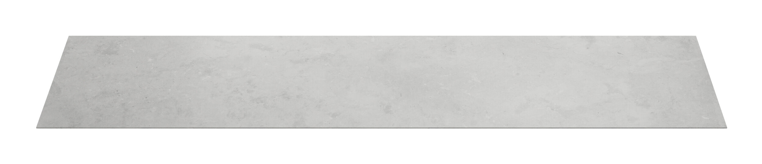 WOOOD Topdecor voor dressoir 'Basu' Plastic, 197cm, kleur Concrete Robuste