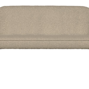 WOOOD Eetkamerbank 'Vogue' Bouclé, kleur Beige
