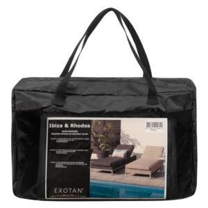 WOOOD Beschermhoes 'Rhodos' Ligbed, kleur Zwart