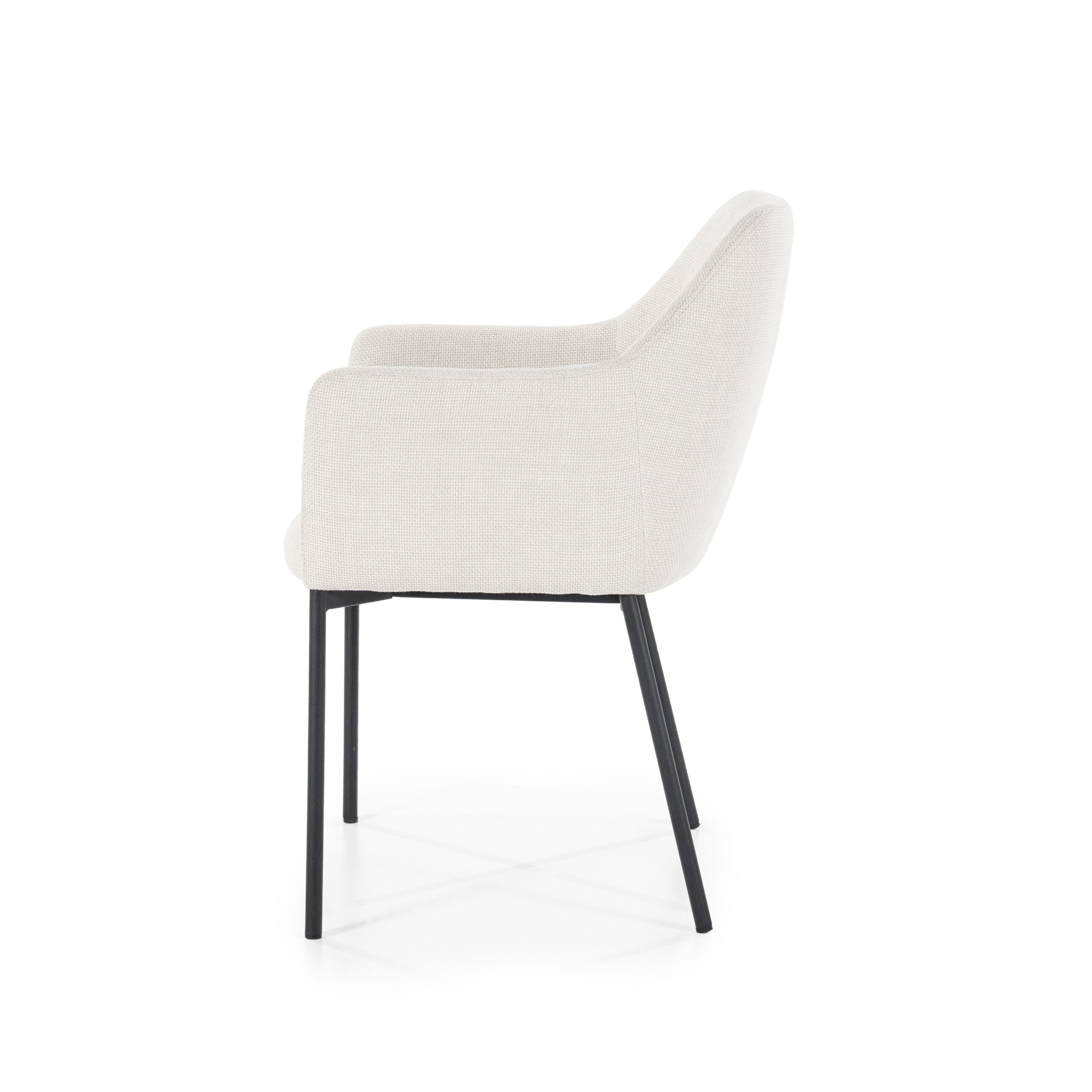 Eleonora Eetkamerstoel 'Paul' kleur Beige - Afbeelding 5