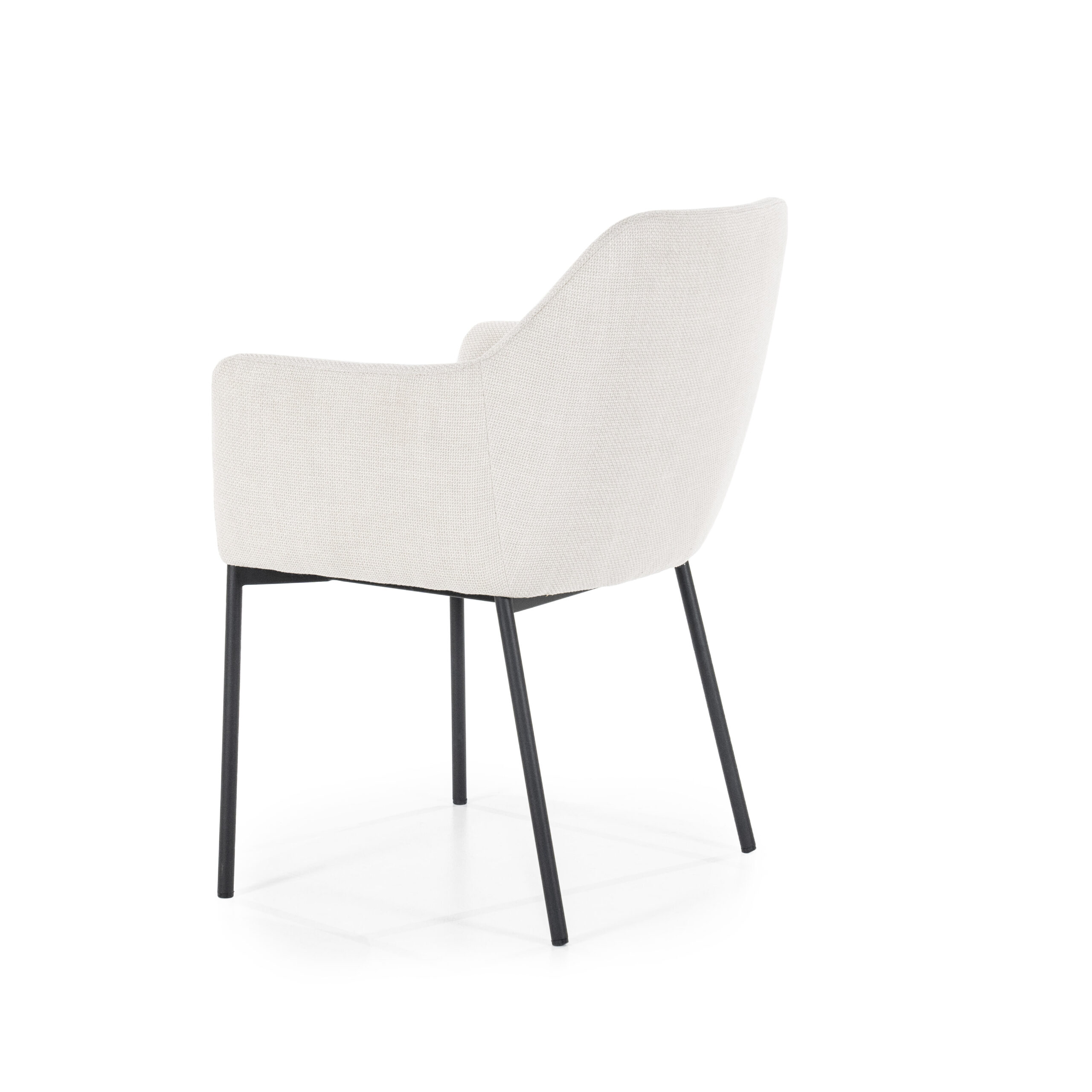 Eleonora Eetkamerstoel 'Paul' kleur Beige - Afbeelding 6