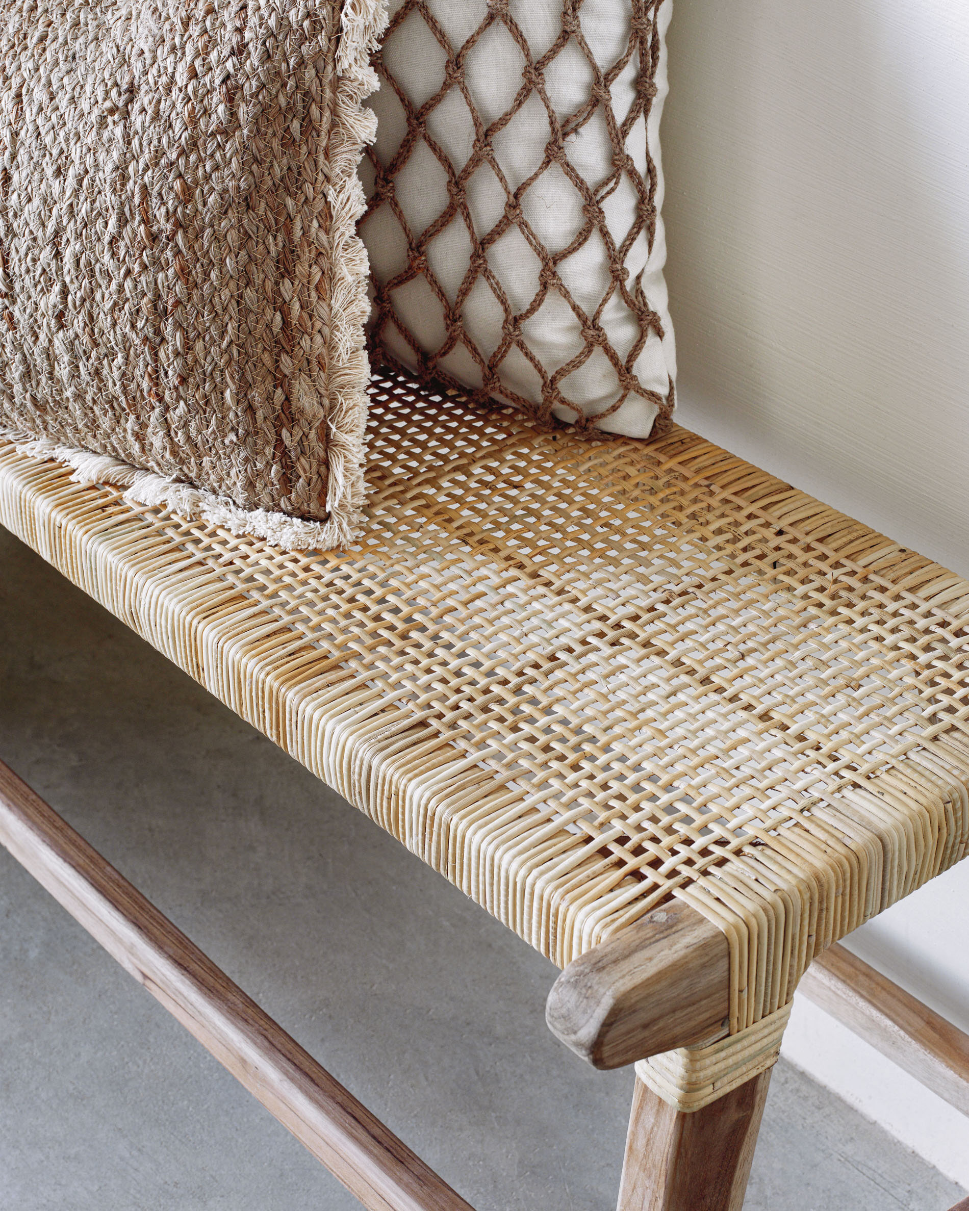 Kave Home Bankje 'Beida' 120cm - Afbeelding 3