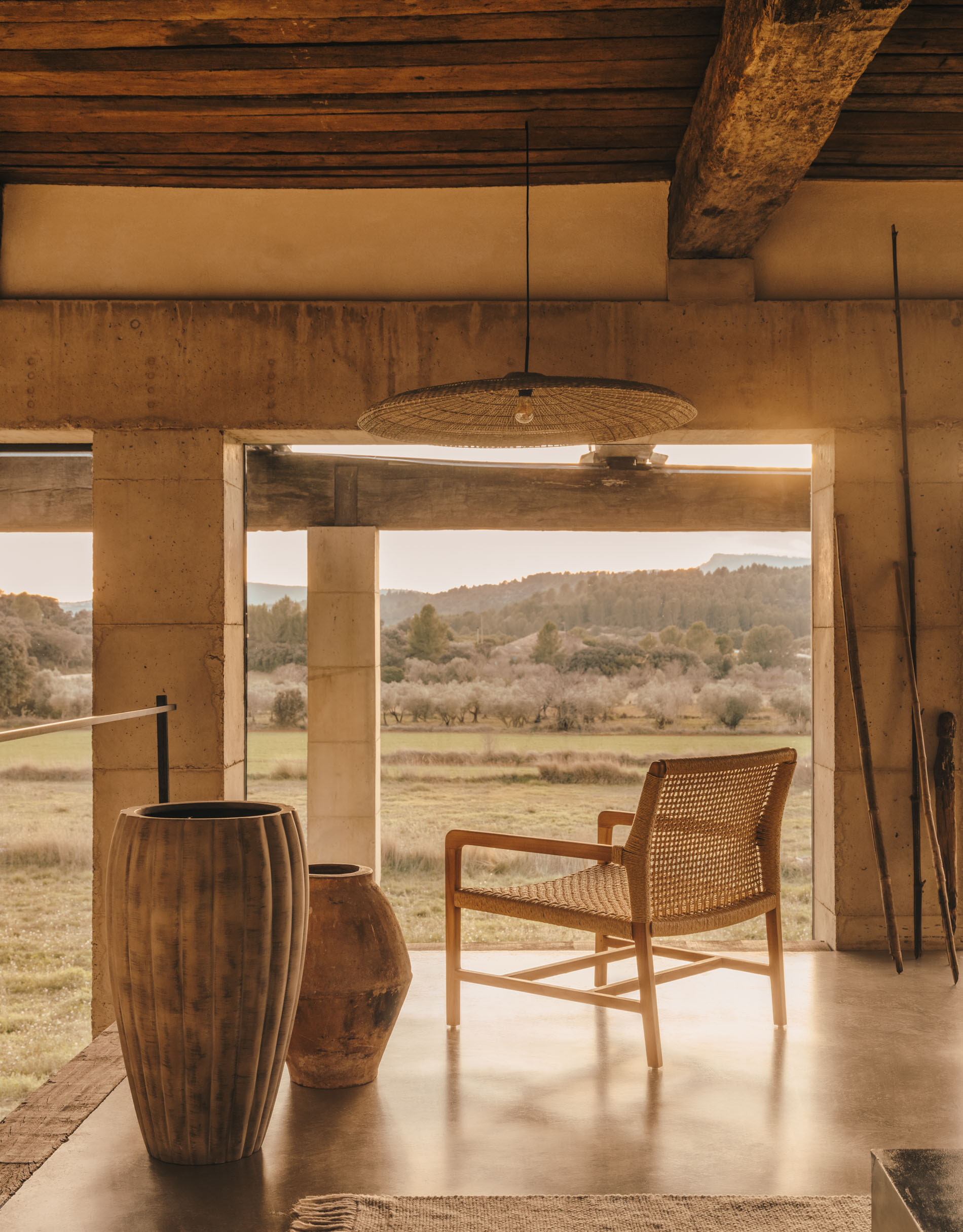 Kave Home Lampenkap 'Cruilles' Zeegras, Ø100cm - Afbeelding 2