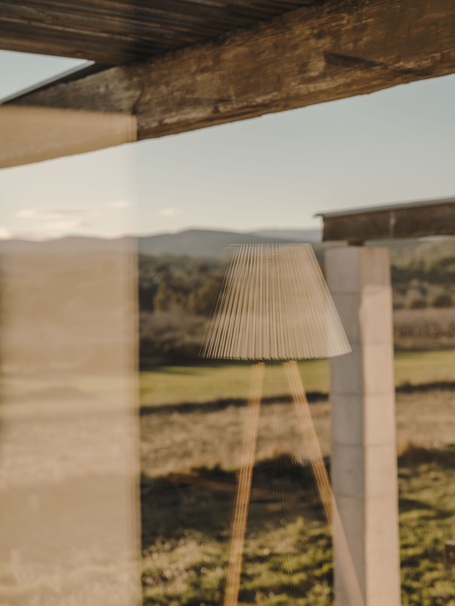 Kave Home Vloerlamp 'Benicarlo' Rubberhout, 149cm hoog - Afbeelding 6