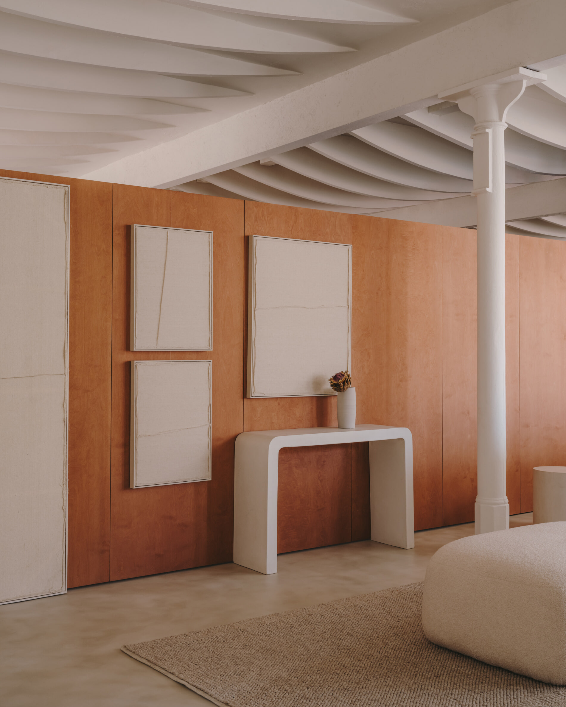 Kave Home Schilderij 'Maha' 72 x 52cm, kleur Beige - Afbeelding 5